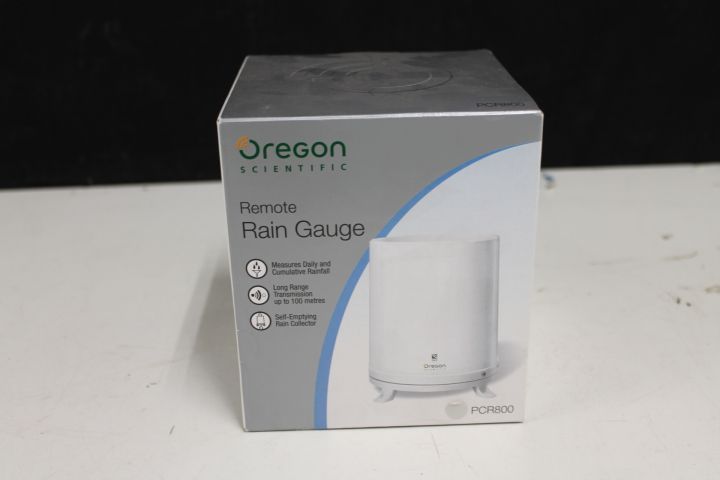 550602-1 Oregon rain gauge new in cardboard