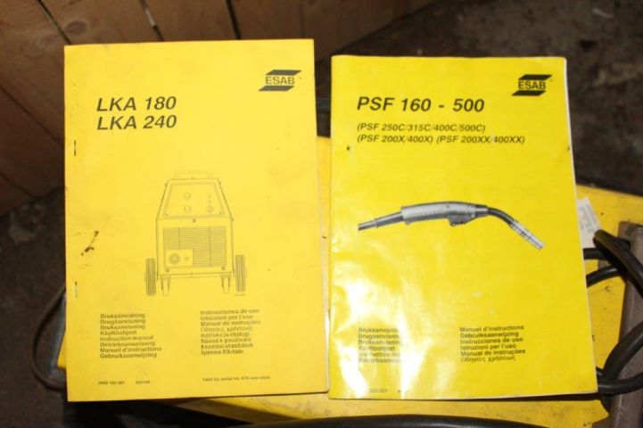 437248-8 Mig welding ESAB LKA180