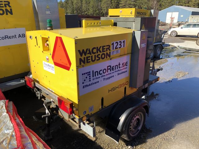 553744-1 Wacker Neuer HSH350 Surface heater, tents. LGF Wagon Updated info