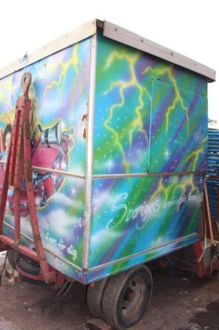 563266-7 Snurrkarusell UFO Jet Sartori på trailer