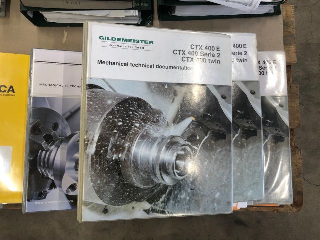 457864-16 CNC lathe Gildemeister CTX -400 Twin -01