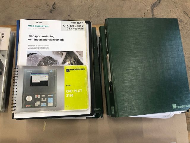 457864-17 CNC lathe Gildemeister CTX -400 Twin -01