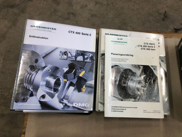 457864-19 CNC lathe Gildemeister CTX -400 Twin -01