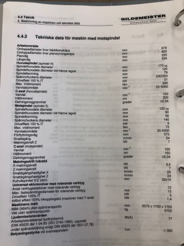 457864-20 CNC lathe Gildemeister CTX -400 Twin -01