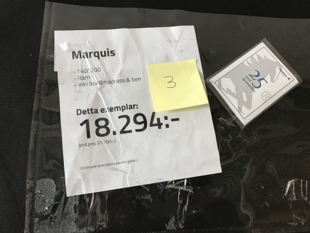 563135-5 Hästens bed Marquis 140x200