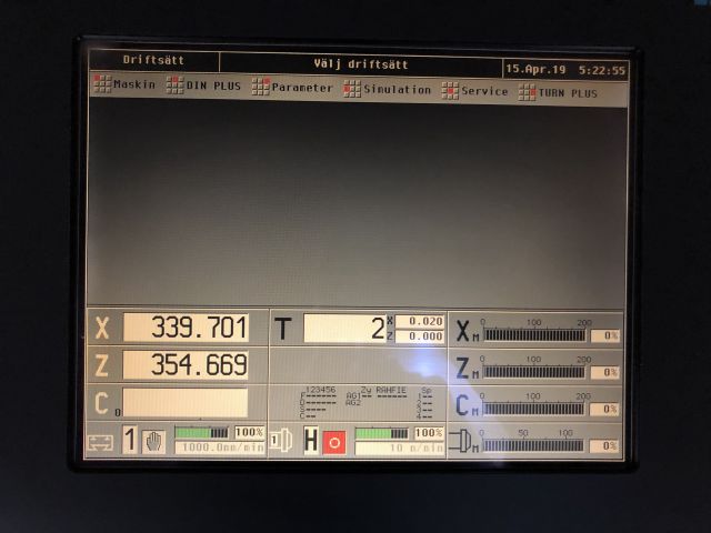 457864-71 CNC lathe Gildemeister CTX -400 Twin -01