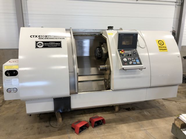 457864-1 CNC lathe Gildemeister CTX -400 Twin -01
