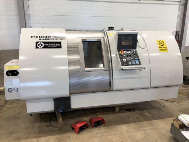 457864-2 CNC lathe Gildemeister CTX -400 Twin -01