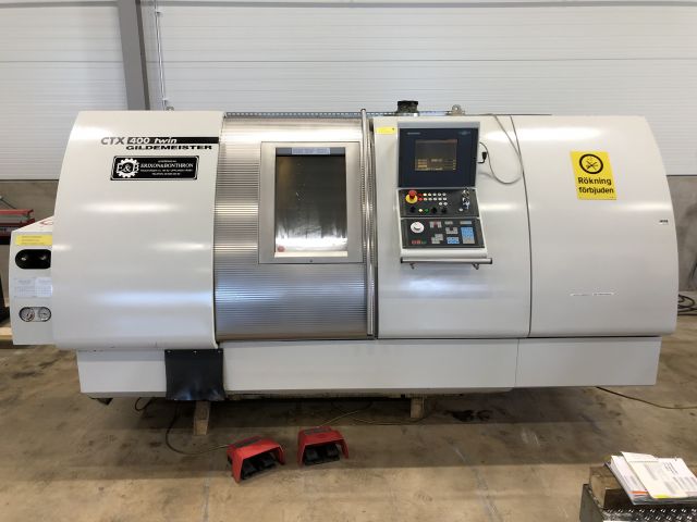 457864-3 CNC lathe Gildemeister CTX -400 Twin -01
