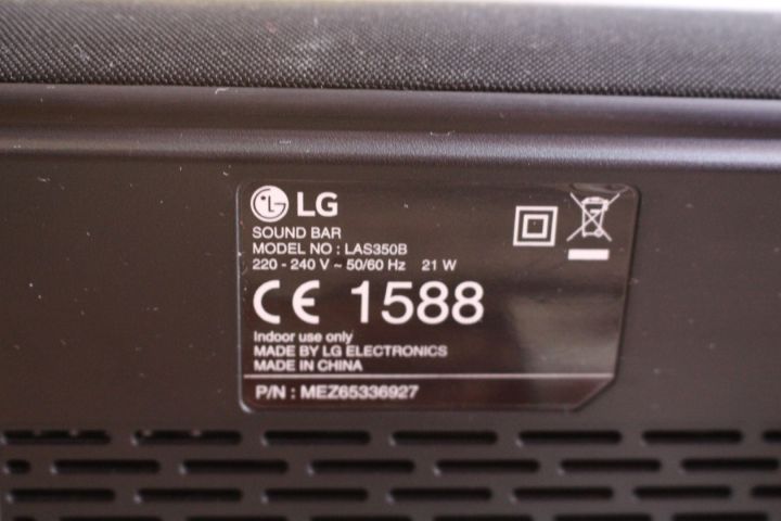 558879-6 TV, LG, 60 ", soundbar, sub