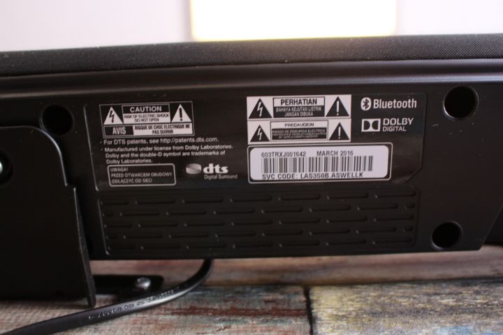 558879-7 TV, LG, 60 ", soundbar, sub