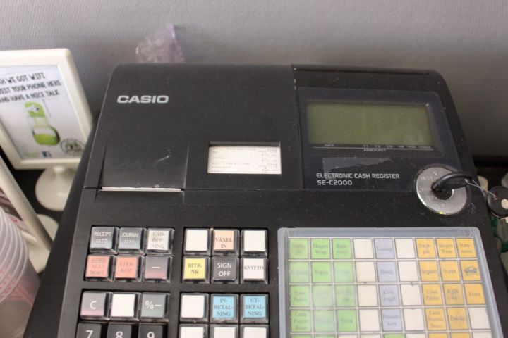 558899-2 Kassasystem, Casio, SE-C2000