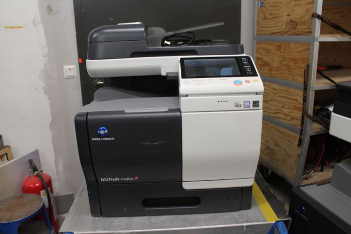 konica minolta ps color laser class printer not printing