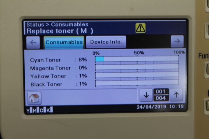 411623-13 Konica Minolta Printer C35