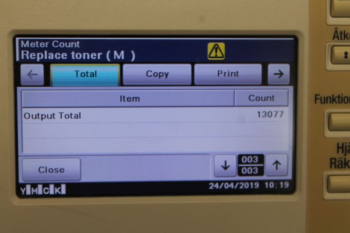 411623-15 Konica Minolta Printer C35