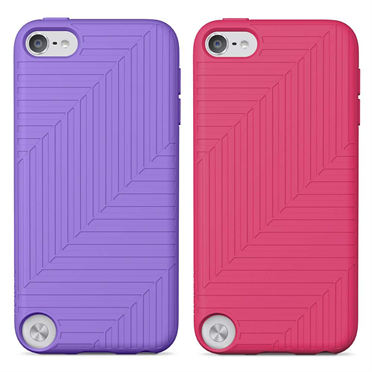 568109-1 40 pcs Belkin Flex Case Case for iPod Touch 5G 2-Pack Pink / Purple