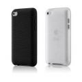 568187-1 40 pc iPod case Belkin Grip Groove Duo iPod touch 4G Black / White - Free shipping
