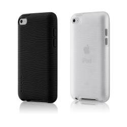 568187-1 40 pc iPod case Belkin Grip Groove Duo iPod touch 4G Black / White - Free shipping