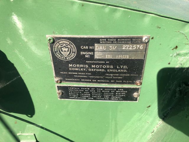519484-21 Morris Oxford -58 Green #New images #