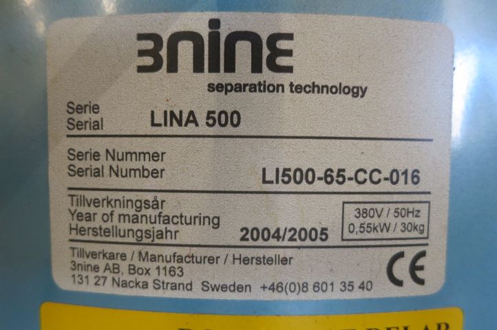 457879-2 Oil mist separator Bnine Lina 500