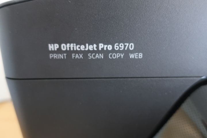 538477-3 Multifunction Printer, HP Office Jet Pro 6970