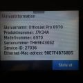 538477-9 Multifunction Printer, HP Office Jet Pro 6970