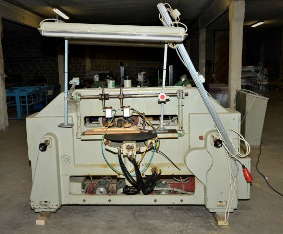568350-8 Double sided oscillating mortiser with two benches