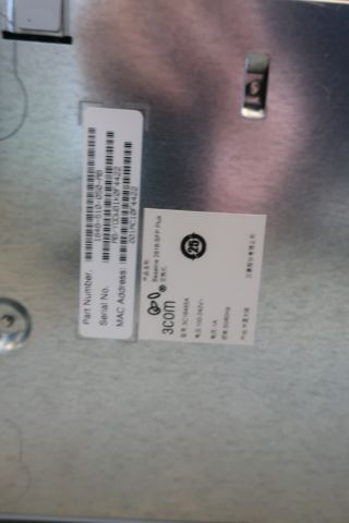 538500-6 Switch, 3COM Baseline 2816 SFP Plus