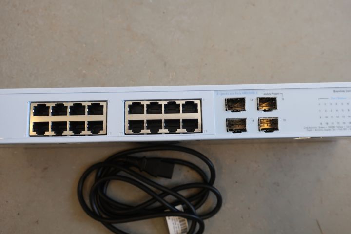 538500-9 Switch, 3COM Baseline 2816 SFP Plus