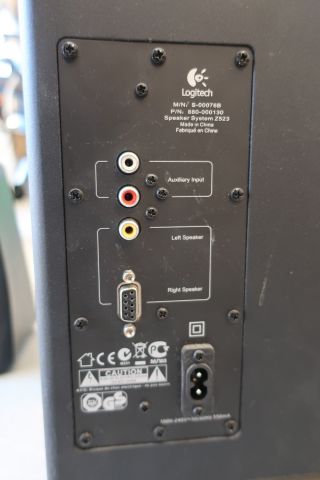 538501-7 Speaker package, Logitech Z-523