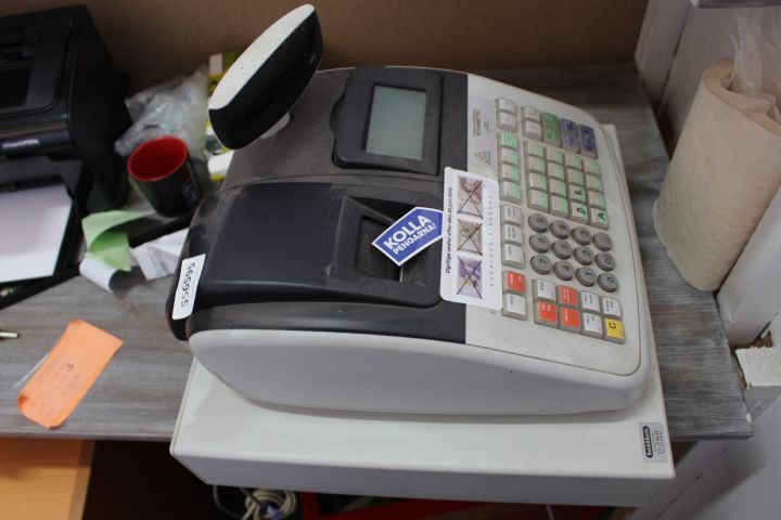 556595-1 Kassapparat Olivetti ECR 7900 & Kvittorullar