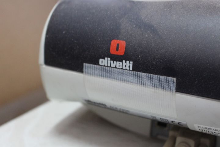 556595-3 Kassapparat Olivetti ECR 7900 & Kvittorullar