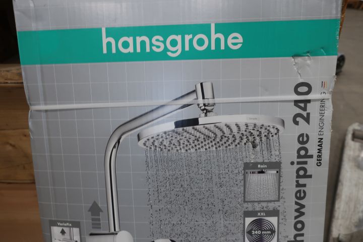 568425-2 Roof shower set Hansgrohe MySelect showerpipe 240