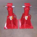 569324-9 Red Tool - Pneumatic Jack 50 Ton & 2 pcs Jack stands 15 Ton - New