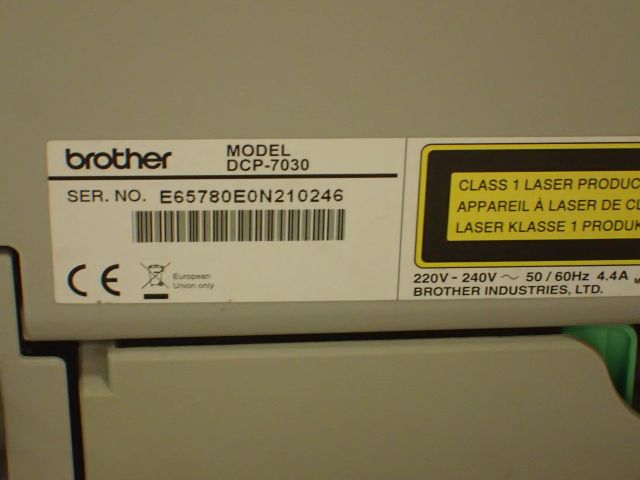 520726-7 Brother DCP 7030 Multifunction Printer