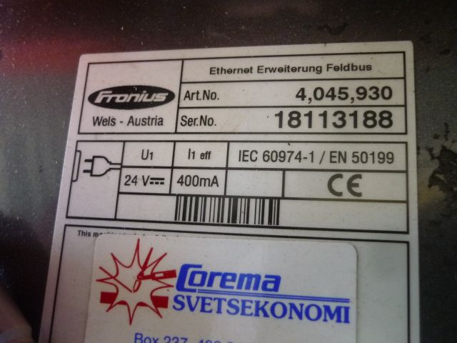 548468-4 Welding Fronius TransSynergic 4000 C