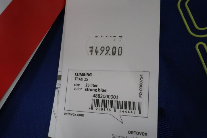 573985-7 Backpack Ortovox Trad 25 Climbing