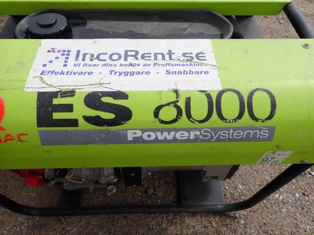 549230-5 Power plant PRAMAC ES8000 Contract number: 1706167842