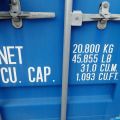549275-15 20-Foot Container Contract No: 1706167843