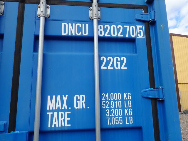549275-16 20-Foot Container Contract No: 1706167843