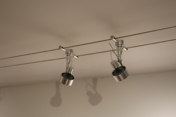 538566-2 Spotskena, 6st spotlights, ca 5meter