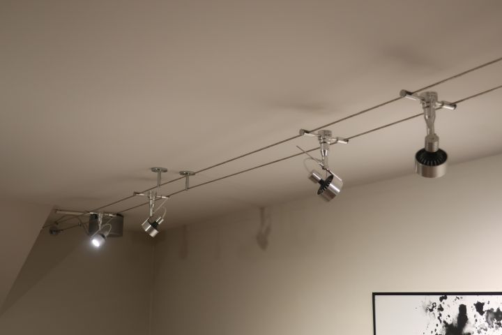 538566-3 Spotskena, 6st spotlights, ca 5meter