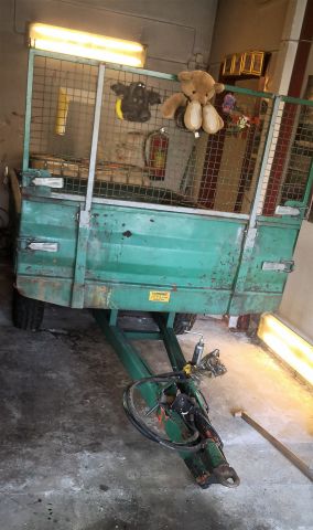 574802-40 Compact tractor Kubota STV 40 -10 (incl folding plow, sand spreader & tilt trailer)