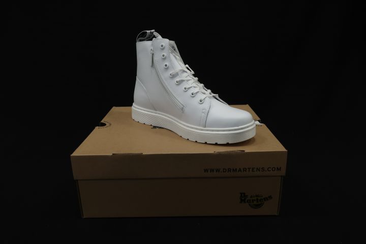 579864-1 Boot Dr.Martens Talib Zip White Size: 44