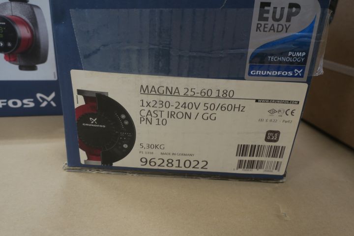 575521-3 Circulation pump Grundfos Magna 25-60 180
