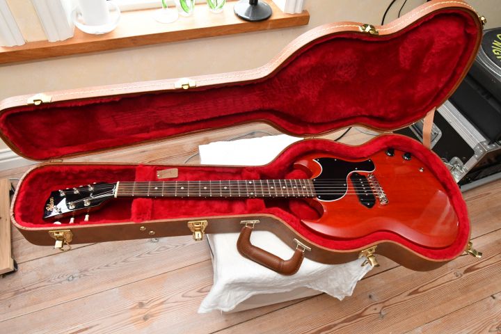 578924-1 Gibson SG Junior 2018 electric guitar vintage cherry