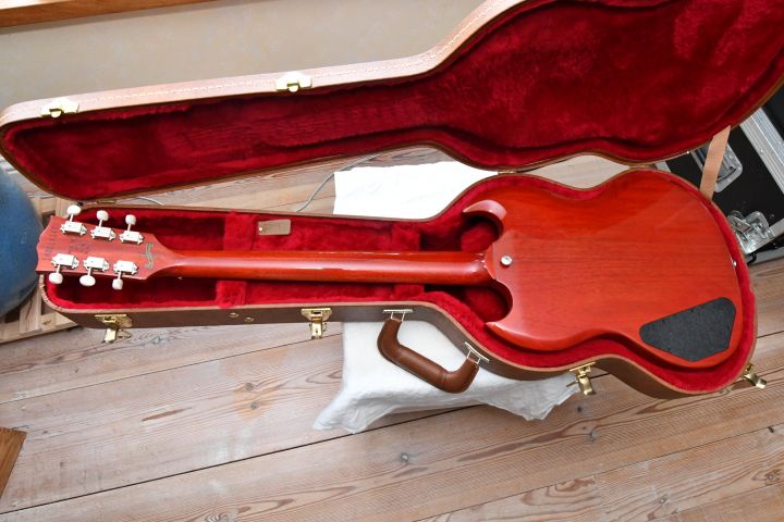 578924-6 Gibson SG Junior 2018 electric guitar vintage cherry