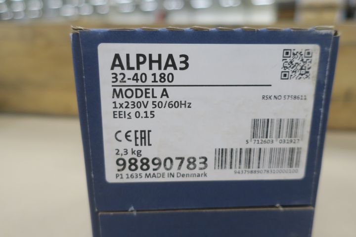 575539-2 Circulation pump Grundfos ALPHA3 32-40 180
