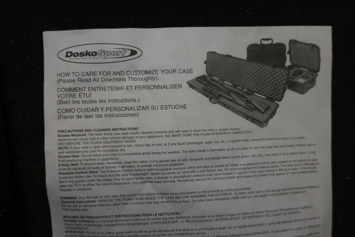 538745-2 Gun case, Dosko Sport