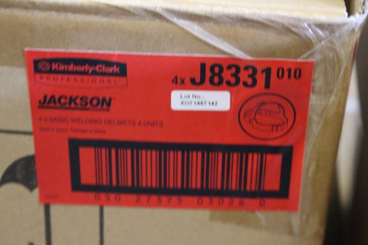 573865-6 Welding helmets 18x Jackson WH20 Aspire